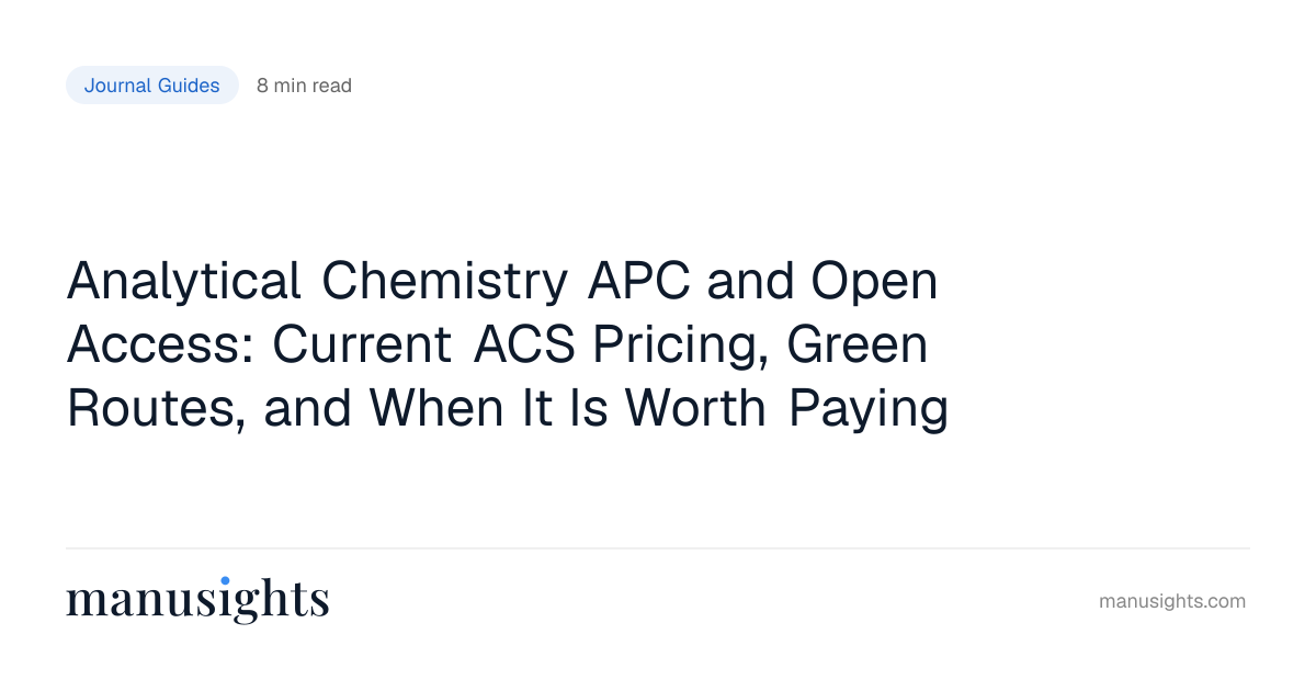 Analytical Chemistry APC (2026)