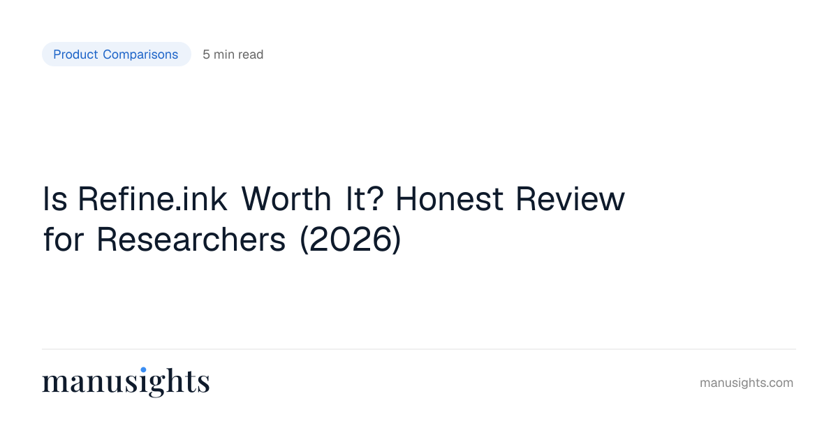 Refine.ink: What It Is and Whether It Is Worth It (2026)
