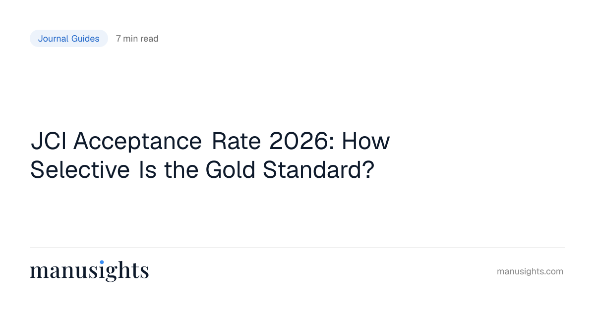 JCI Acceptance Rate (2026)