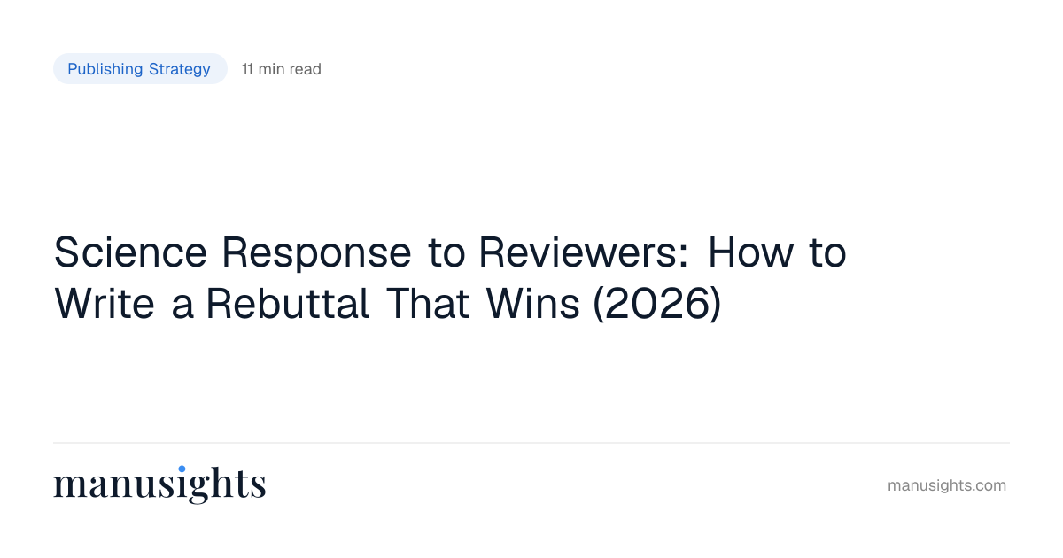 Science Response to Reviewers 2026